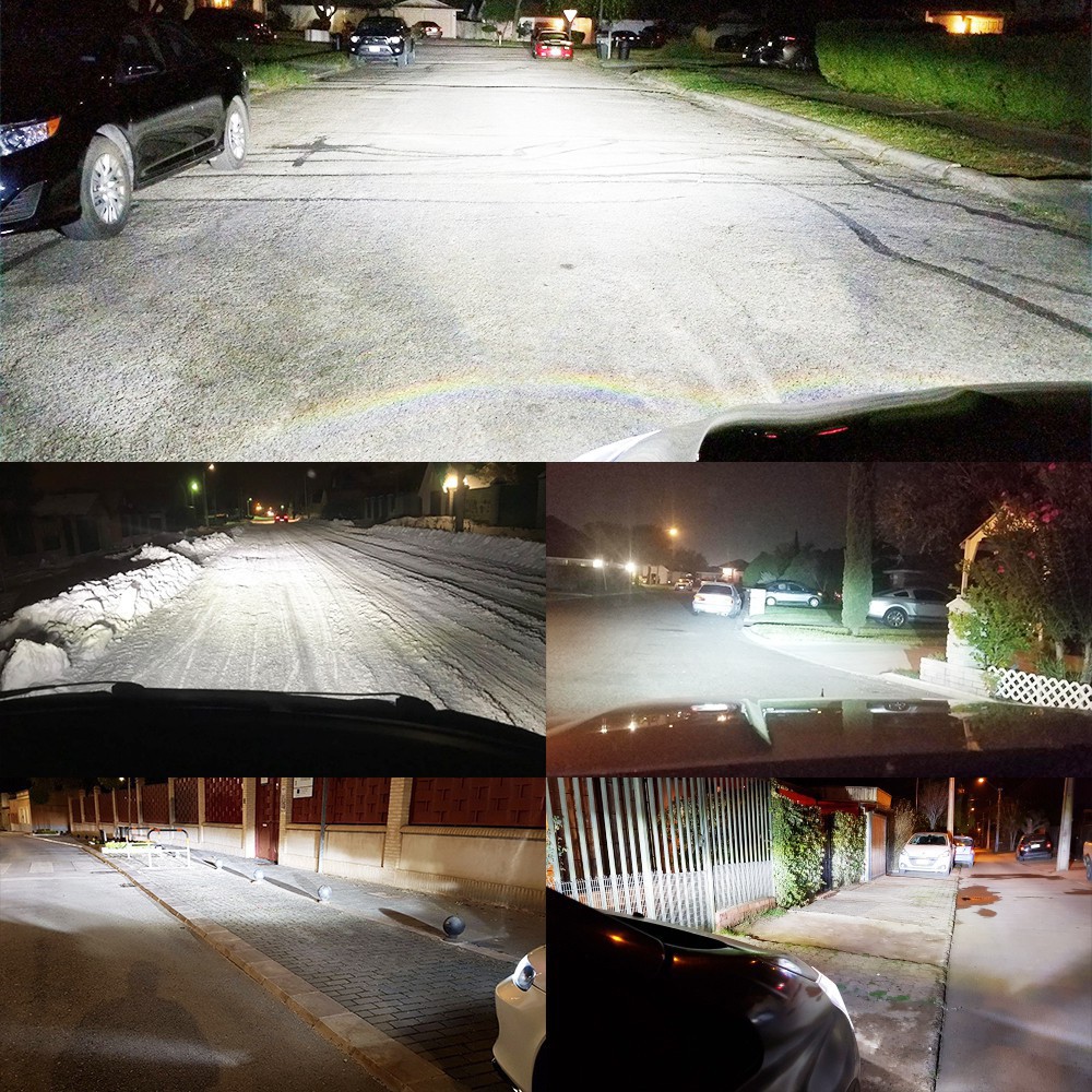 Bóng đèn pha LED MI2 H4 H7 H8 H11 H1 HB3 HB4 9006 H3 H16 9005 cho xe hơi