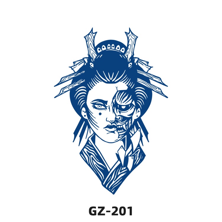 Miếng Dán Hình Xăm Bán Vĩnh Viễn Chống Nước Chống Mồ Hôi Lâu Trôi