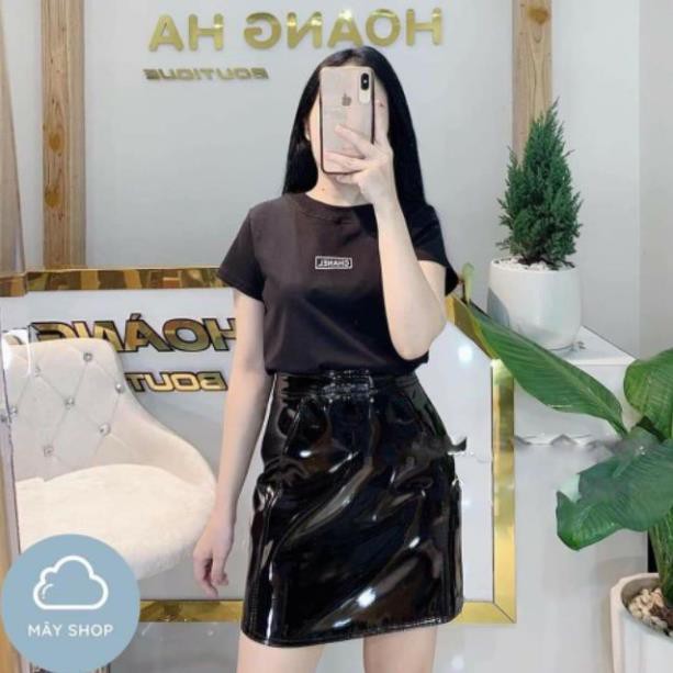 Áo phông cổ tròn cotton zip nhiều màu hàng đẹp hot hit