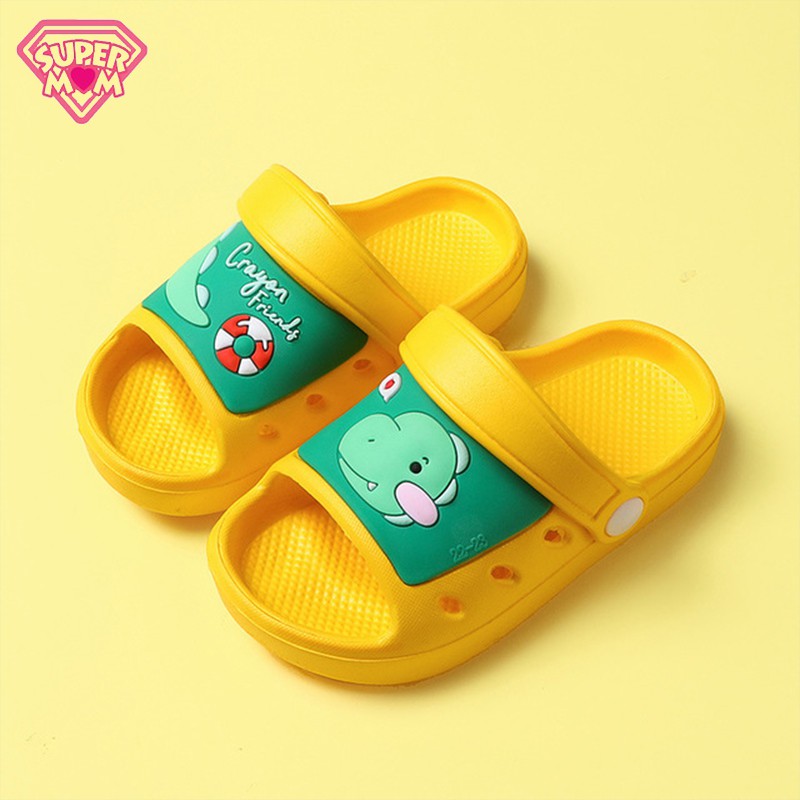 Dép sục hở mũi siêu nhẹ họa tiết hoạt hình dễ thương cho bé - Supermom &amp; Baby Corner