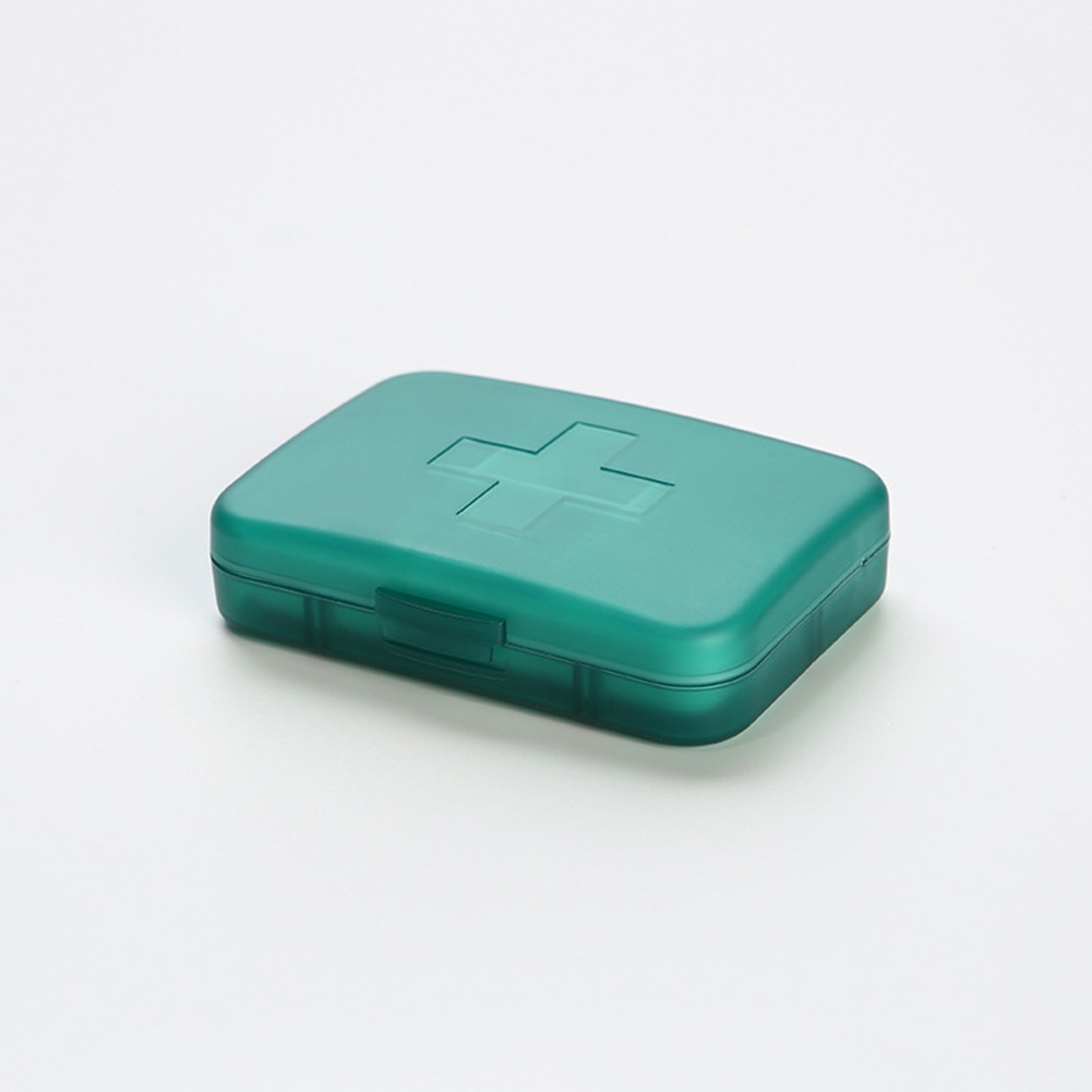 Hộp Đựng Thuốc 6 Ngăn Bằng Nhựa Chống Nước Tiện Dụng