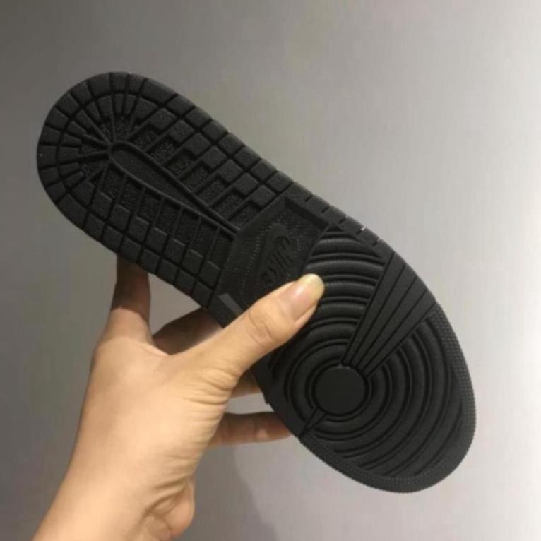 Giày thể thao nam nữ jordan đen trắng cổ cao siêu đẹp fuill boxbill jd cổ cao