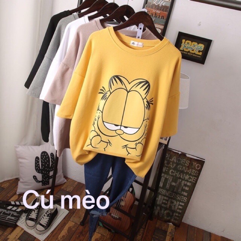 Áo phông nữ dáng rộng