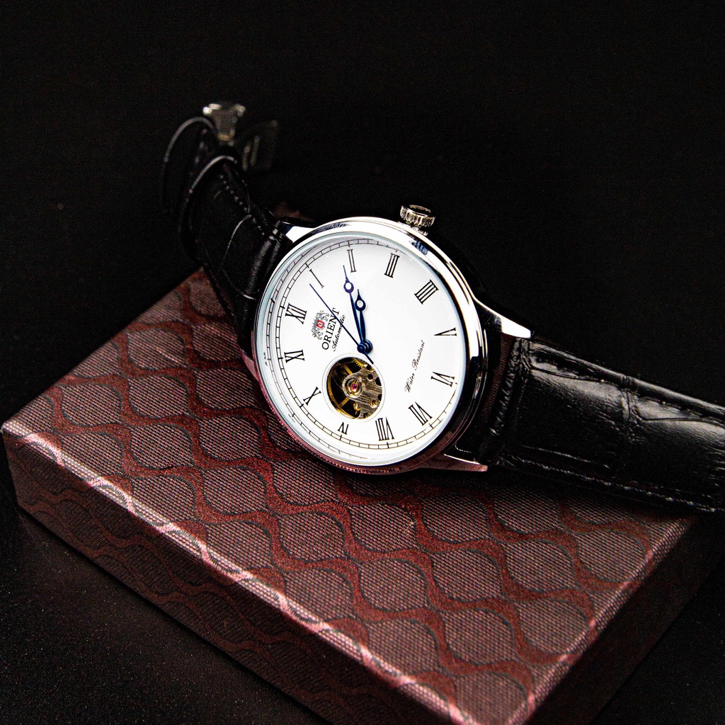 Đồng hồ cơ nam dây da OR011 chống xước cao cấp | BigBuy360 - bigbuy360.vn