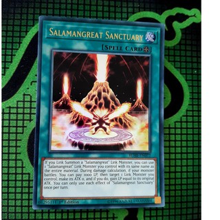 [ Đỗ Lạc Shop ] Thẻ Bài Yugioh Spell Salamangreat Sanctuary - Ultra