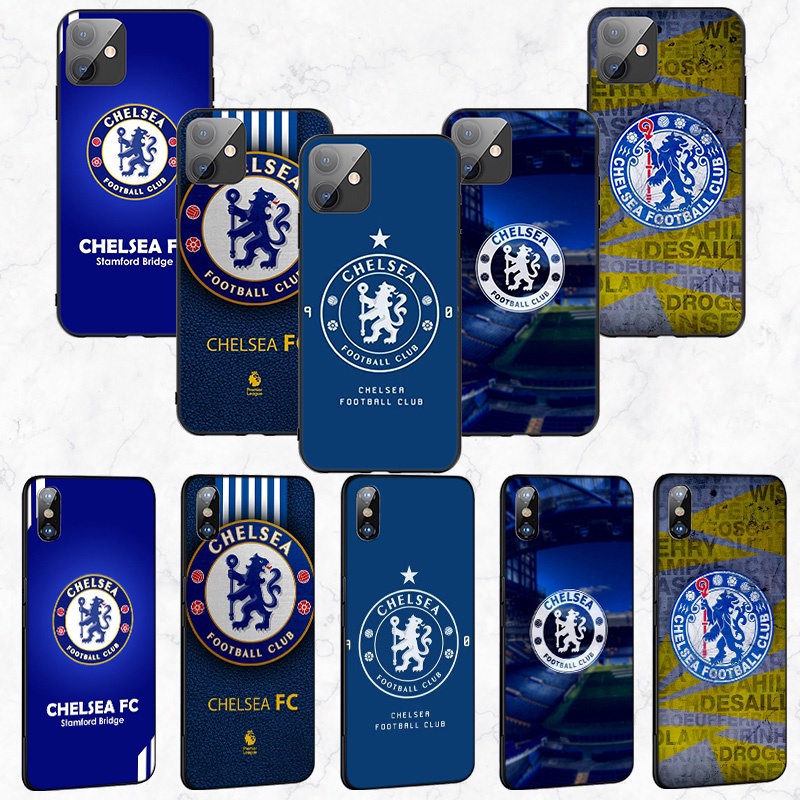 Ốp Điện Thoại Mềm In Logo Chelsea Cho iPhone 7 8 7+ 8+ 6+ 6S+ XR XS Max 5 5s VX152