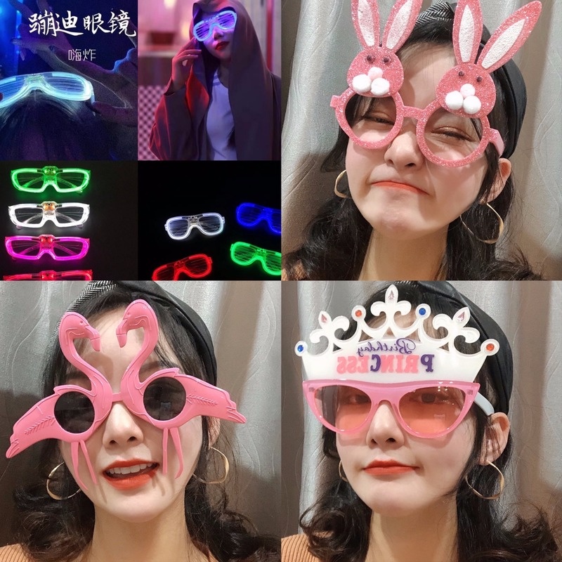 Mắt Kính Có Đèn Led Vui Nhộn Sáng Tạo