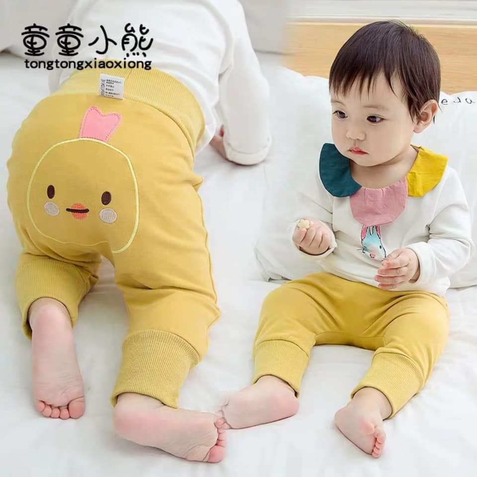 Set 5 quần nỉ mông thú Qate bé trai, bé gái