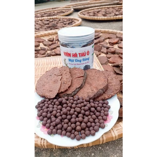 Viên Hà thủ ô mật ong rừng Thanh Nga sản phẩm có giấy ATTP