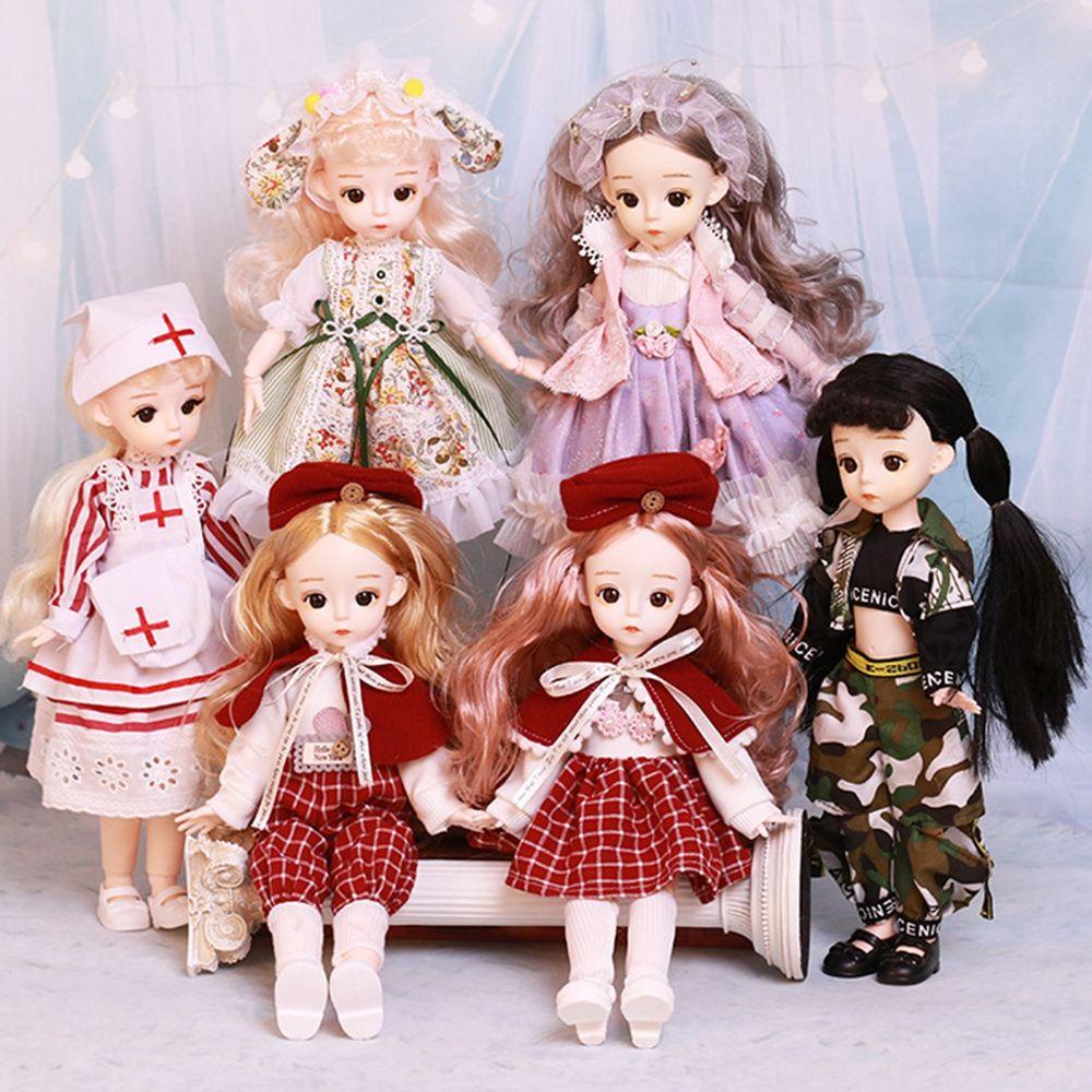 Đầm Đồ Chơi Búp Bê Obitsu 11 Ob11 16~17cm Tỷ Lệ 1 / 12