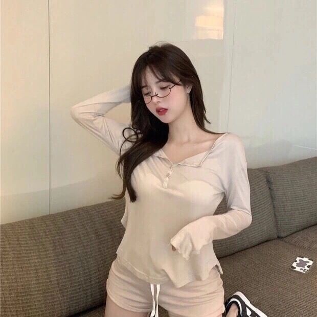 Áo thun COZOK tay dài chống nắng thiết kế độc đáo thời trang