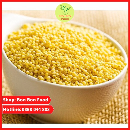 Hạt Kê vàng hữu cơ đã bóc vỏ 500Gr