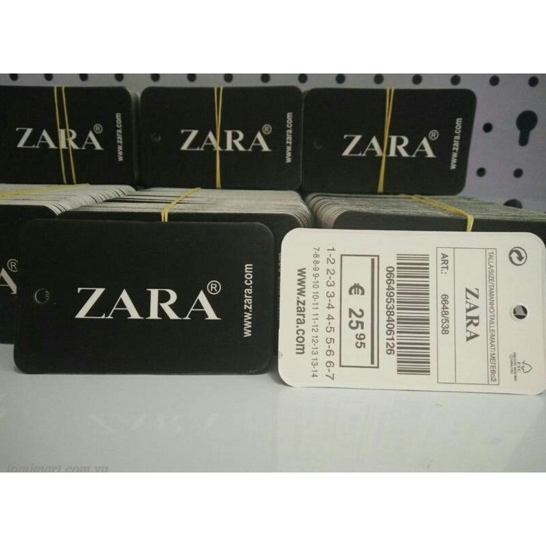 Mac quần áo - 200 tag quần áo Zara