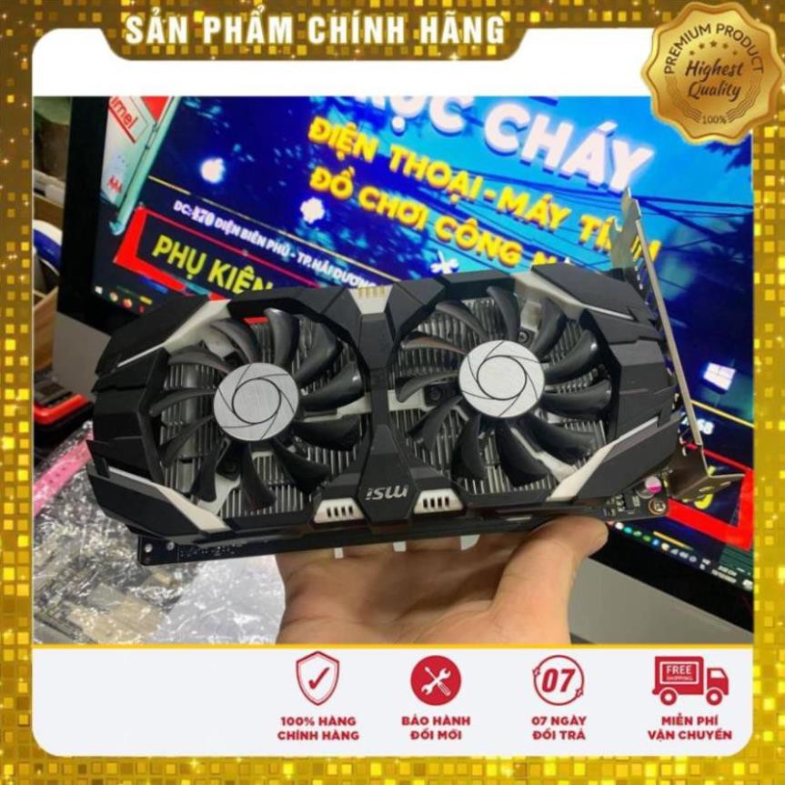 (giá khai trương) Card màn hình MSI GTX 1050 Ti 4G còn bảo hành Mai Hoàng