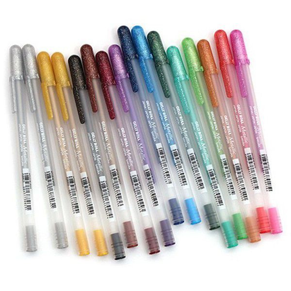 Bút gel nhũ Sakura Gelly Roll Stardust - 1.0mm - Màu đỏ nhũ