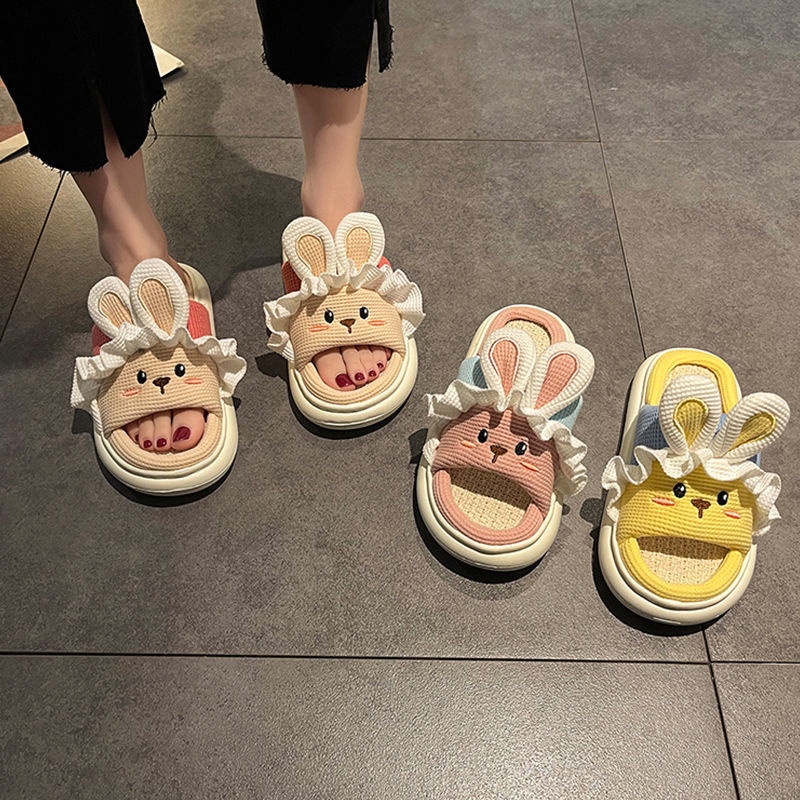 Giày Sandal Đế Dày Mềm Phong Cách Hoạt Hình Thời Trang Xuân Hè
