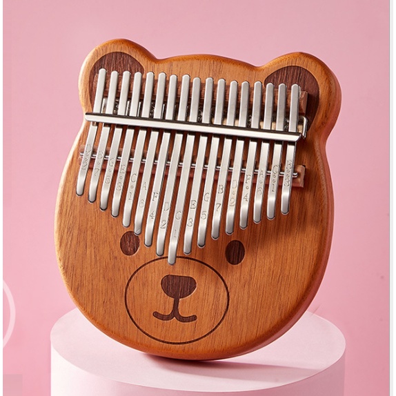 [BST BYLA] Đàn kalimba 17 phím gỗ Đàn hương hình Gấu và Thỏ siêu cute BYLA-M150