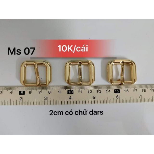 Khoá kim 2cm hiệu Dars-TK07(giá 1 cái)
