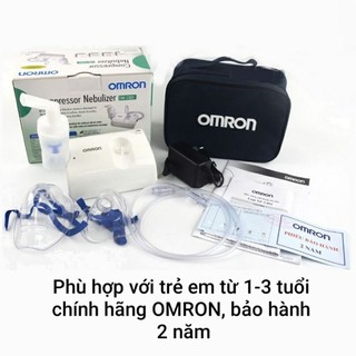 [Chính hãng OMRON, Phù hợp cho trẻ từ 1-3 tuổi] MÁY XÔNG KHÍ DUNG OMRON C-801