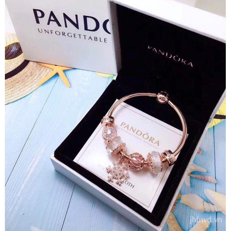 Vòng tay Pandora mạ bạc S925 A3 thời trang mới