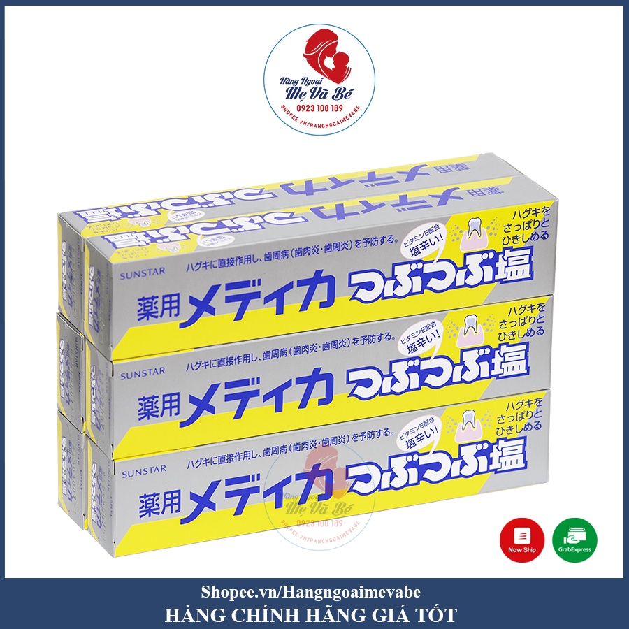 Kem đánh răng muối Sunstar 170g Nhật Bản