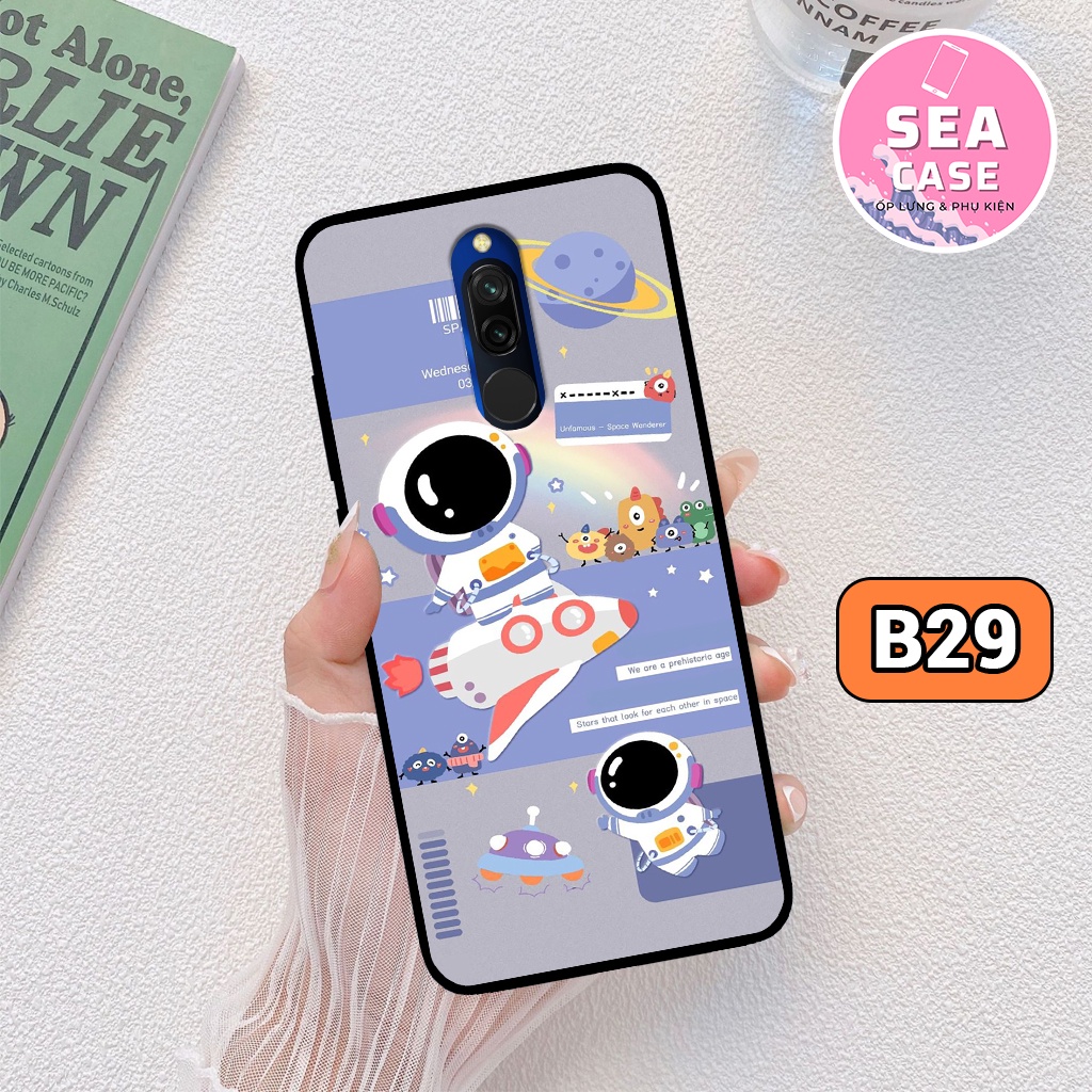 Ốp lưng XIAOMI REDMI NOTE 8 PRO/ REDMI 8/ REDMI 9 hình vũ trụ,hoạt hình,phi hành gia – ốp nhựa chống trầy,chống va đập