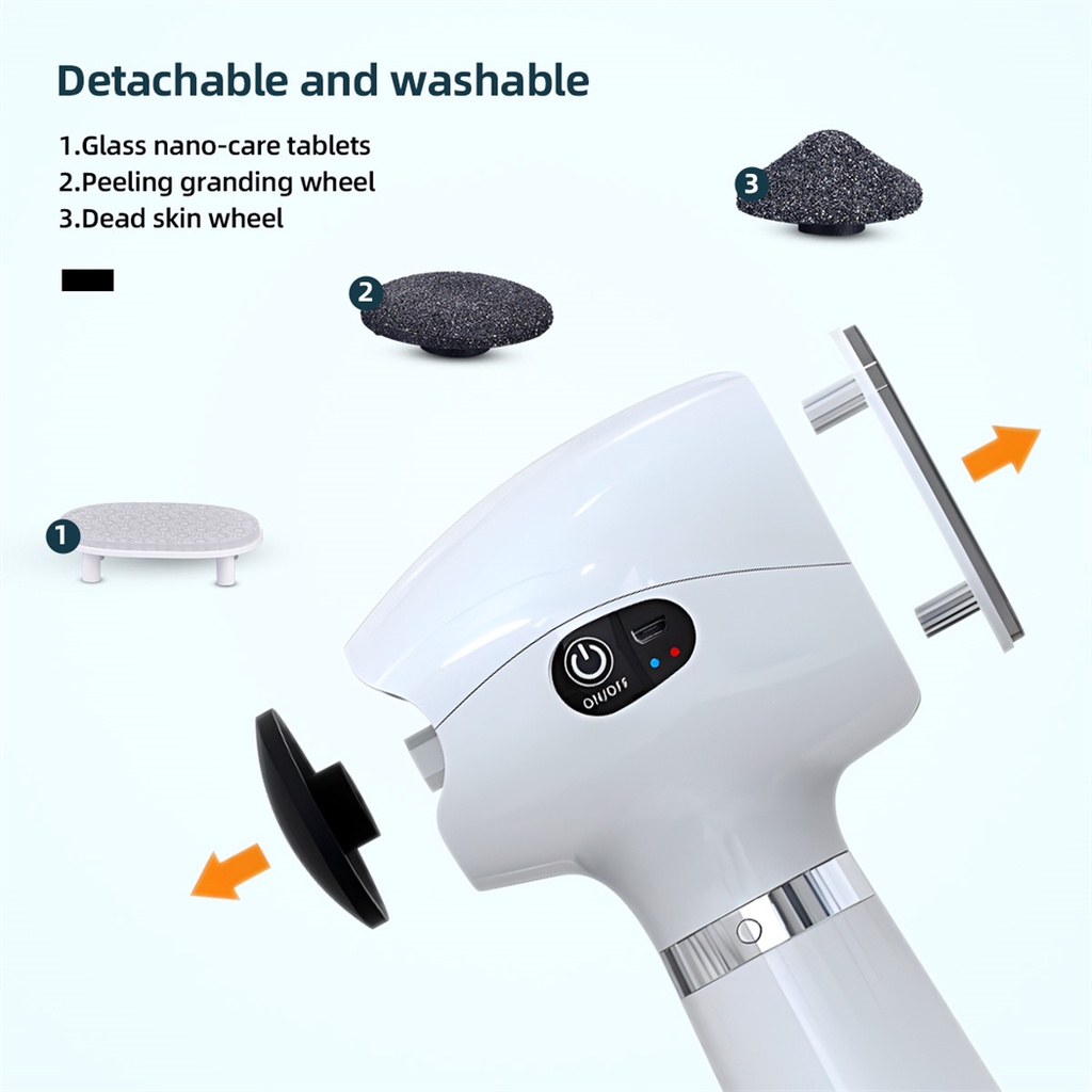 Ckeyin Máy Mài Gót Chân Tẩy Tế Bào Chết Chăm Sóc Da Chuyên Nghiệp MP026