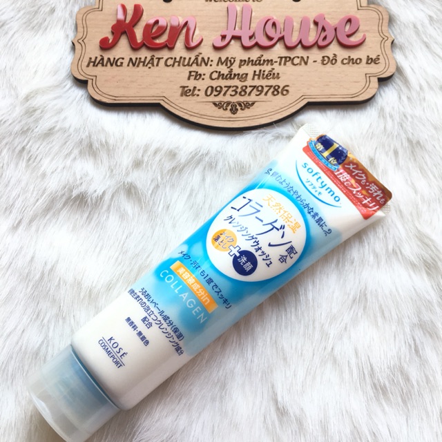 Sữa rửa mặt Kose Softymo
