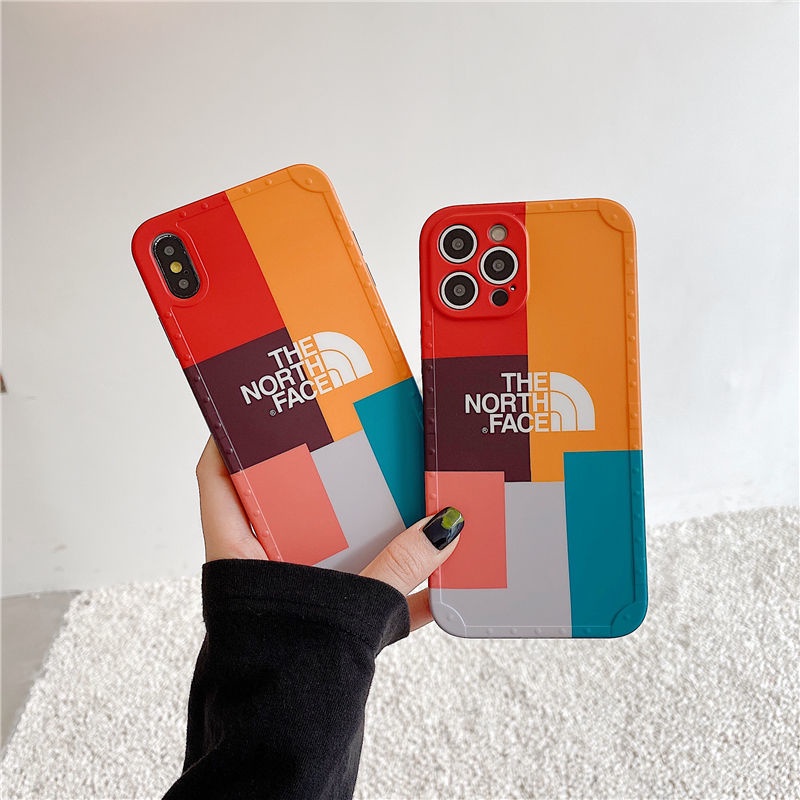 Ốp Điện Thoại Chống Sốc Họa Tiết North Face Cho IPhone 12 13 11 Pro Max X Xs Max Xr Bmp4