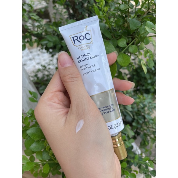 Set Kem dưỡng đêm RoC Retinol Corexion Deep Wrinkle night Cream