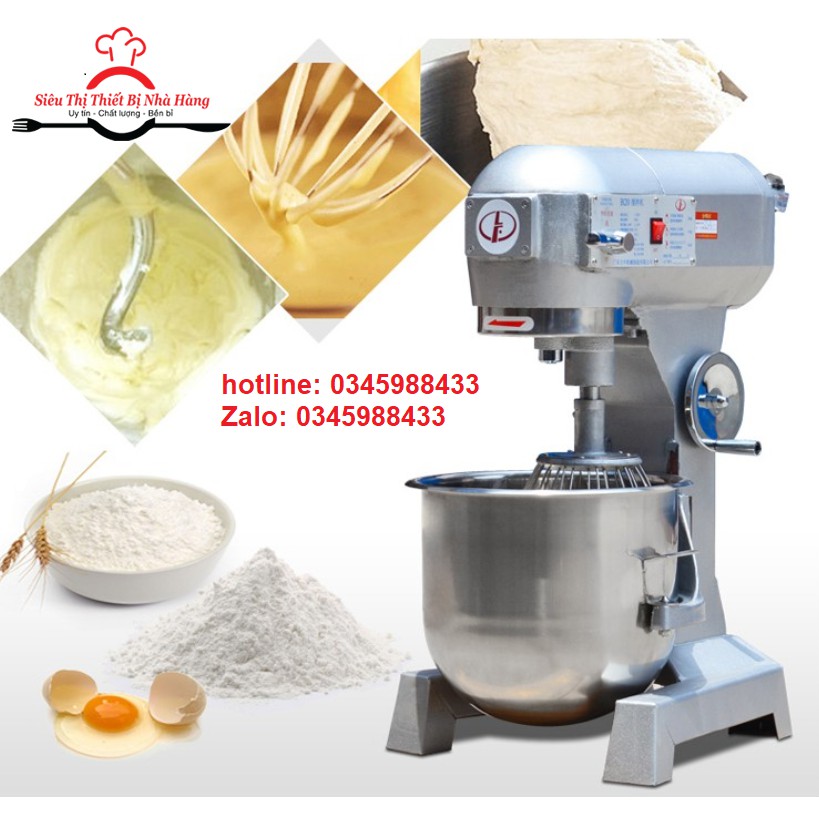 Máy trộn bột, máy nhào bột bánh mì , bánh bao cao cấp B20