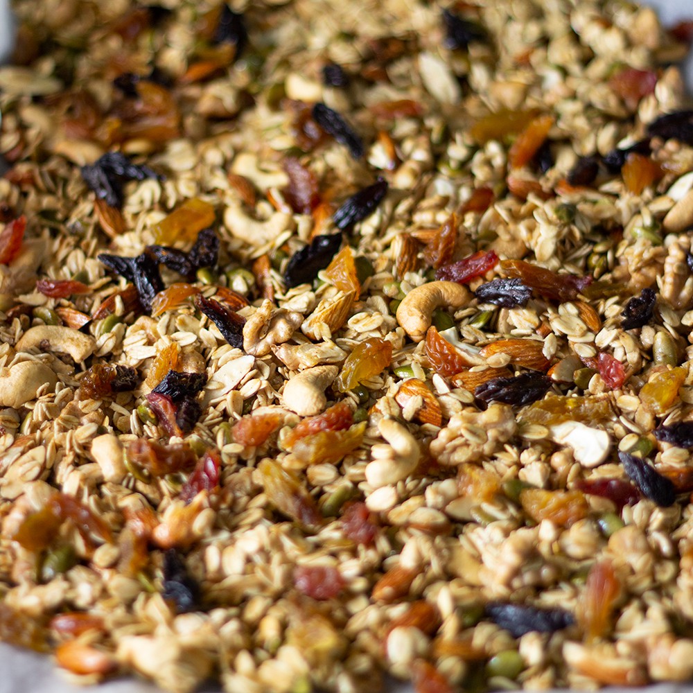 Ngũ Cốc Granola 500g - Ngũ Cốc Ăn Sáng Giảm Cân - Ăn vặt tốt cho sức khỏe | BigBuy360 - bigbuy360.vn