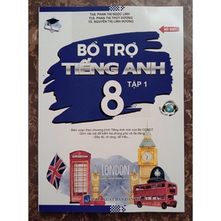 Sách - Combo Bổ Trợ Tiếng Anh 8 (Tập 1 + Tập 2)