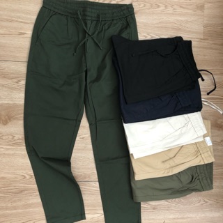 Quần kaki nam cạp chun TBJ xuất Hàn (có video)