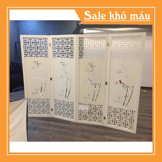 Bình phong cây trúc kiểu mới chữ I( giá bán trên 1 tấm kèm chân).tkế.IG481
