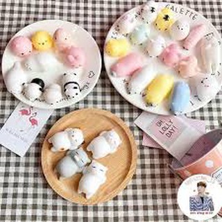 COMBO 20 BÉ MOCHI TOYS HÌNH THÚ SQUISHY
