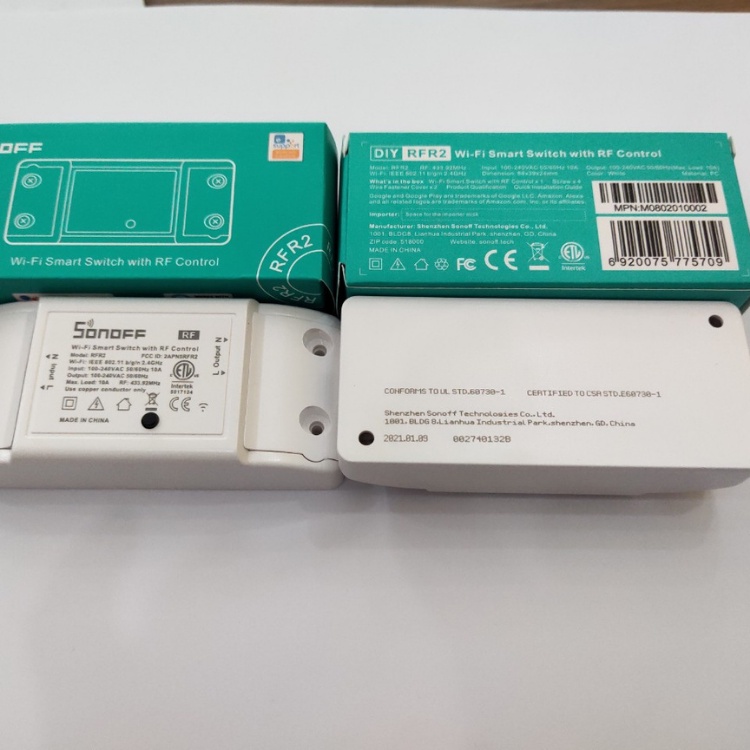 Công Tắc Thông Minh Sonoff EWelink BASIC RFR2