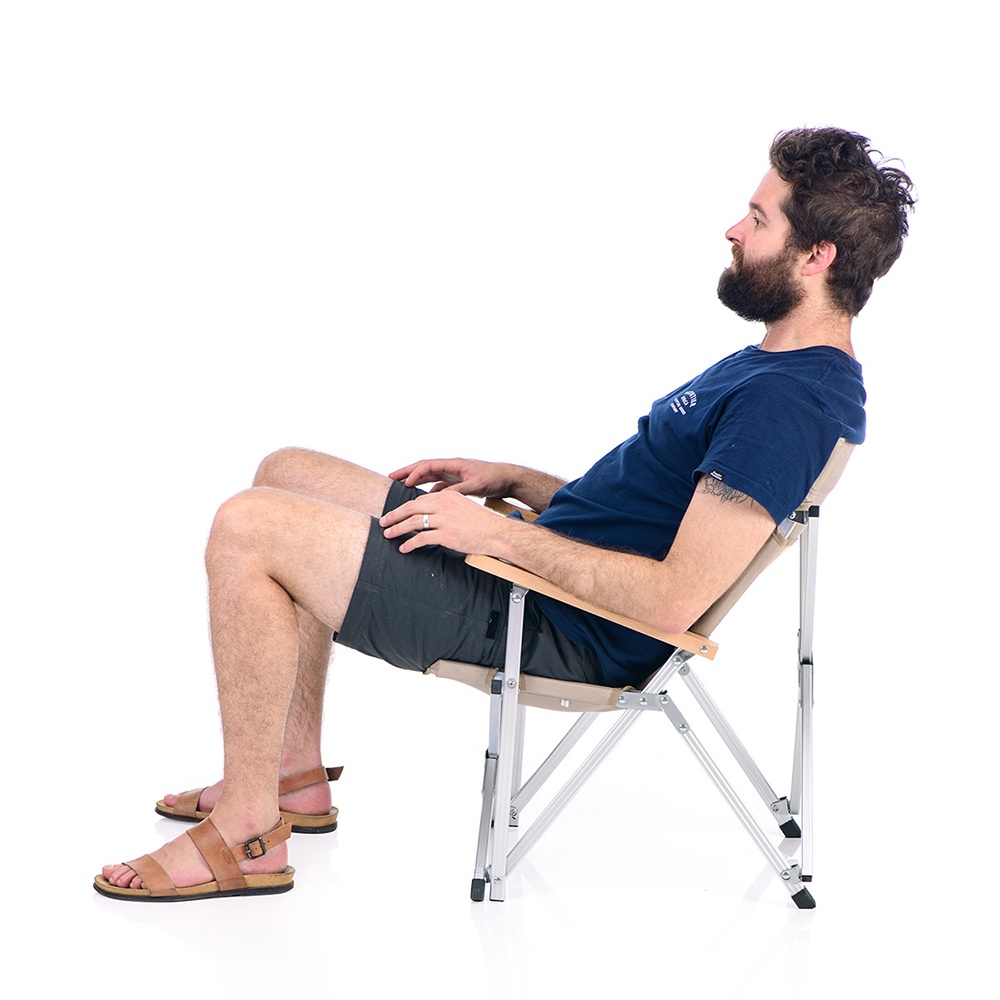 Ghế xếp du lịch thư giãn tiện lợi, ghế gấp dã ngoại khung nhôm Naturehike NH19JJ004