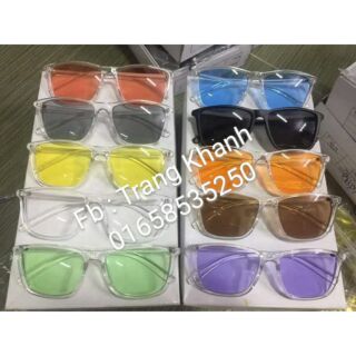 Kính V tây nhiều màu