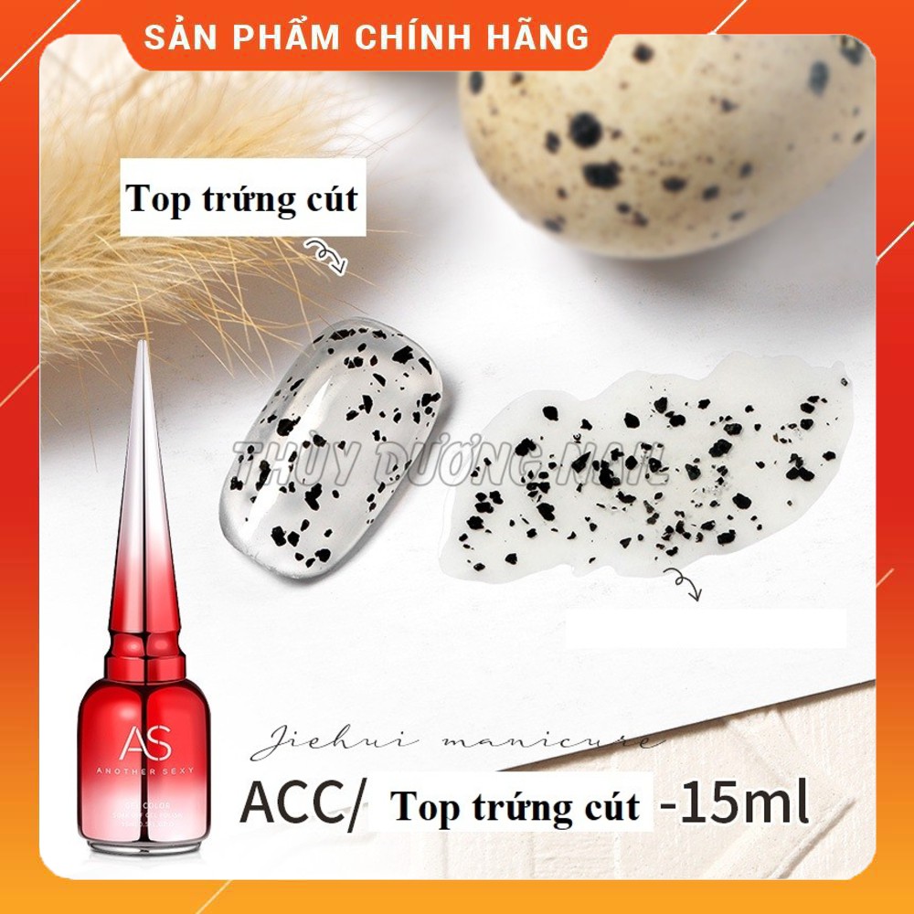 Top trứng cút AS chính hãng chai đỏ 15ml