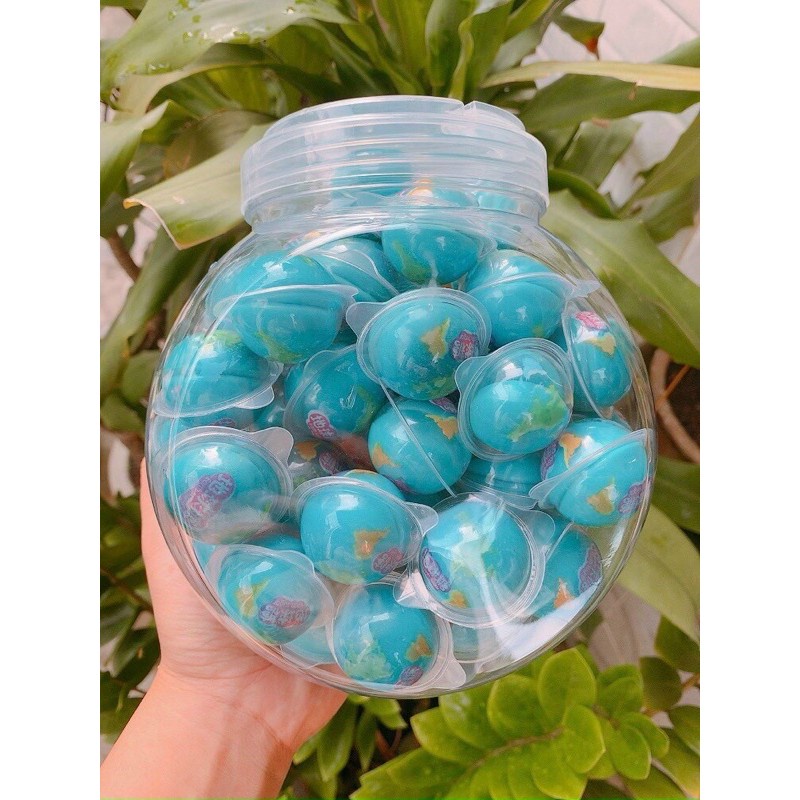 kẹo dẻo trái đất trolli (không nhân) siêu ngon Hàn Quốc