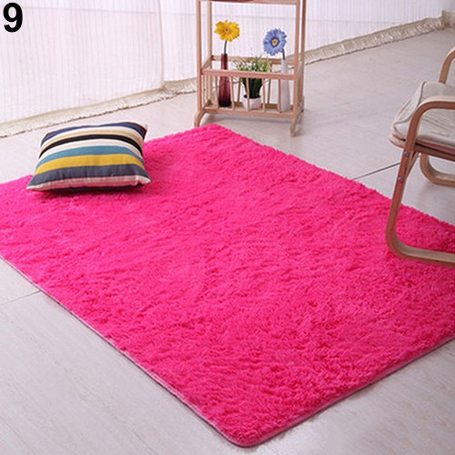 Thảm trải phòng lông mềm kháng trượt sang trọng tiện lợi