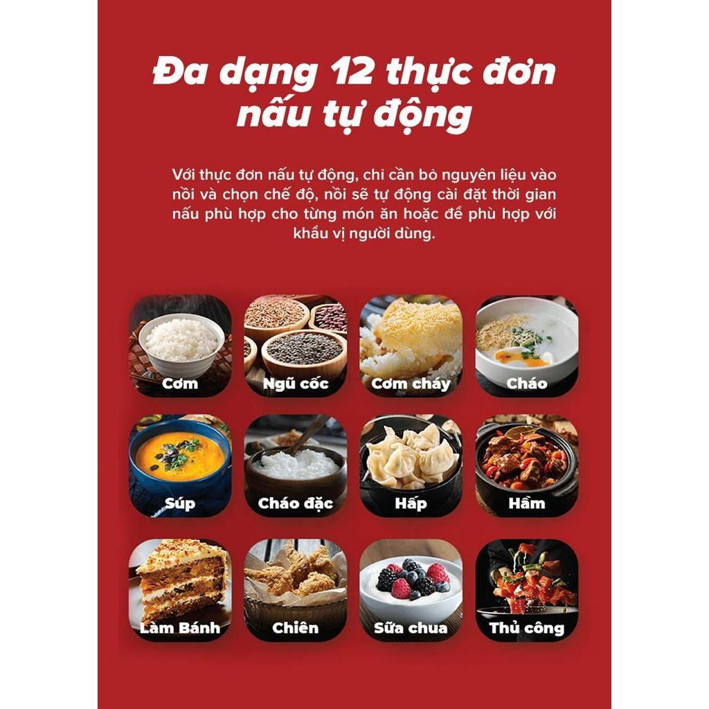 Nồi Cơm 2 Ngăn Đa Năng TC50VN-SL 1.8 lít chính hãng Sharp