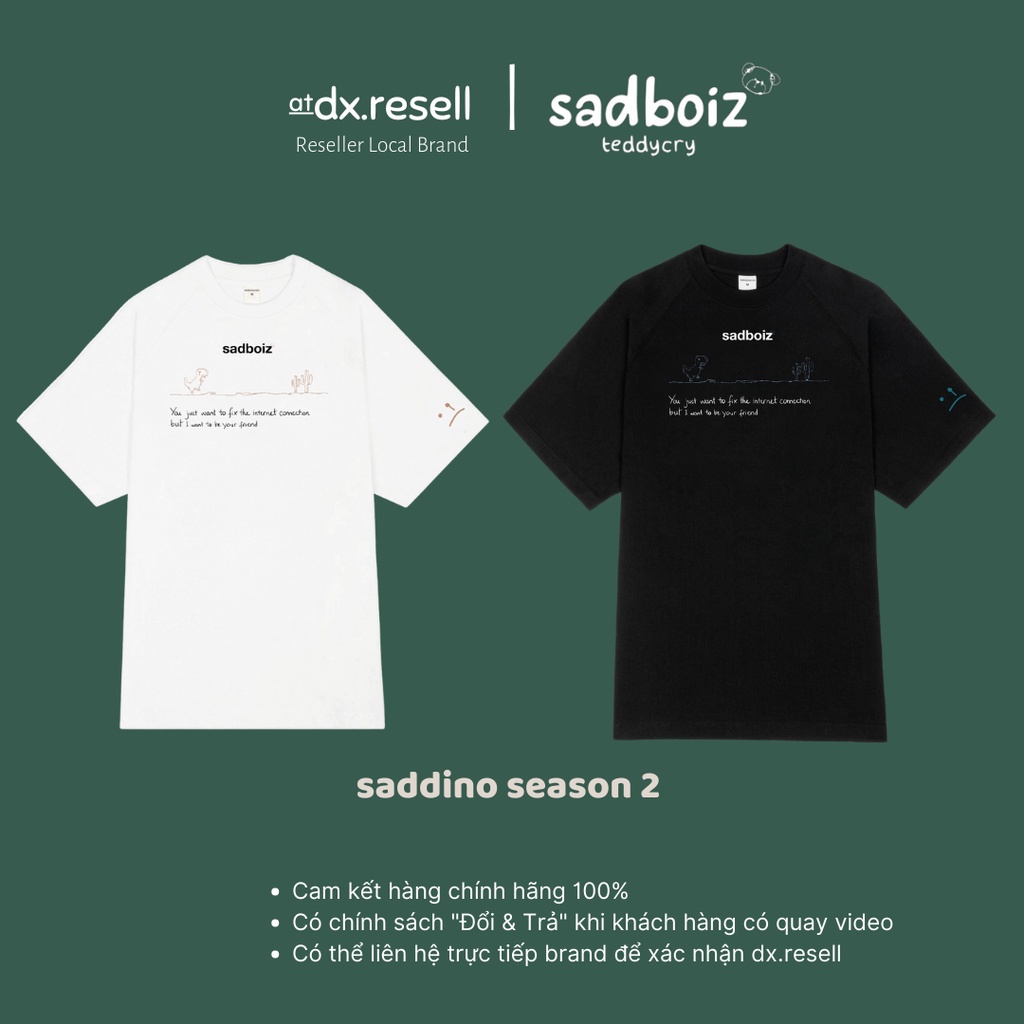 Áo Thun SADDINO SEASON 2  Click Mua Kèm Deal Sock Giá 0đ