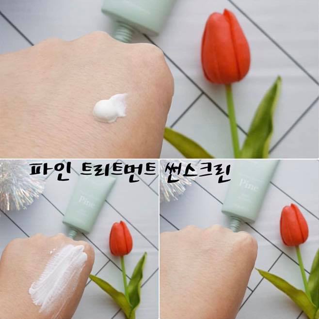 Kem chống nắng 9Wishes Pine T.r.e.a.t.m.e.n.t Suncreen SPF50+ PA ++++