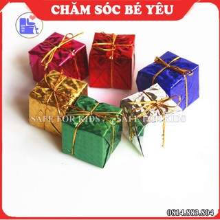 Bộ 12 Hộp Quà Trang Trí Cây Thông Noel