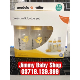 Set 3 bình sữa medela 250ml