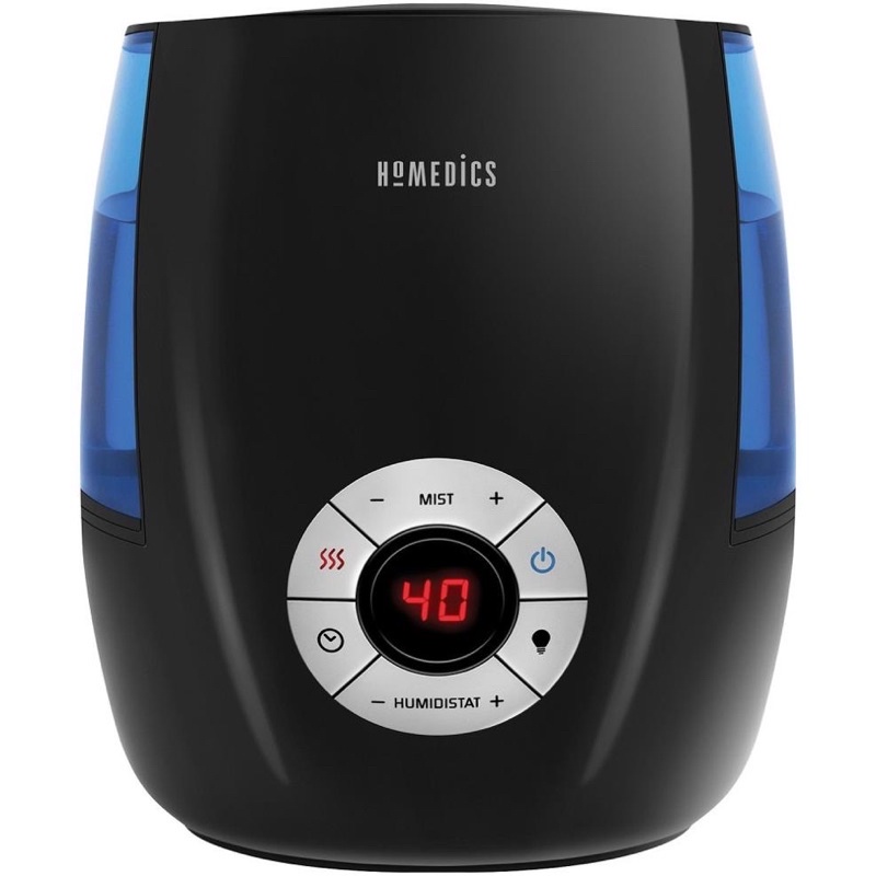 Máy xông tinh dầu, máy phun sương công nghệ siêu âm khử khuẩn TOTALCOMFORT DELUXE HOMEDICS UHE-WM68 cài đặt lựa chọn chế