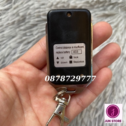 Điều Khiển Cửa Cuốn Mã Gạt sóng 433