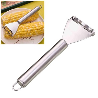 【Ready Stock】1 * One-Step Corn Peeler Thresher Tool Kitchen Corn Cob Kerneler Cutter Stripper@New